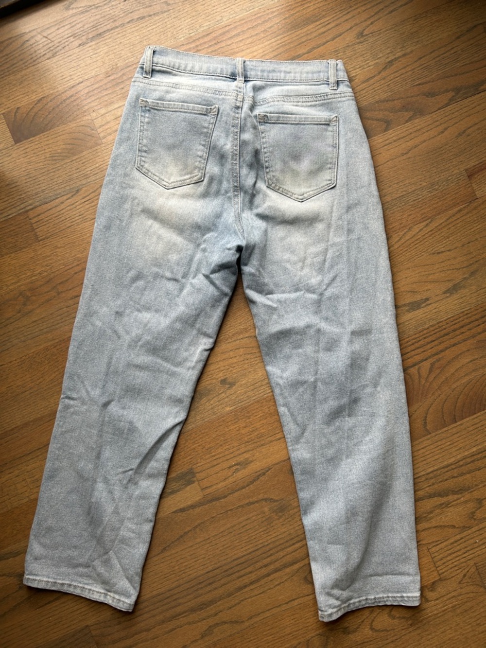 Wallflower Light Blue Distressed Boyfriend Jeans - Picture 3 of 3